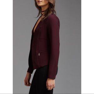 DYNAMITE Burgundy Blazer